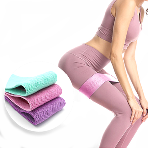 Bandes de Résistance Élastiques en Tissu 3-en-1 pour Entraînement de Fitness et Exercices de Gym – Meilleures Ventes Fabricant - Product Image 1