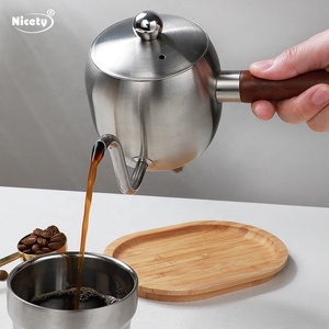Produits les plus populaires résistance aux hautes températures café réutilisable cafetière turque eau certical expresso café chauffe-lait - Product Image 5