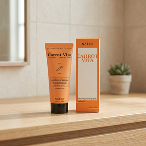 Espuma Limpiadora Facial NAEXY 100ml Carrot Vita Recovery, Primer Paso para una Piel Limpia y Suave, Limpiador Facial de Alta Rotación - Product Image 2