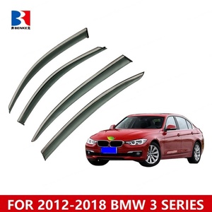 Déflecteurs de vent pour vitres latérales de voiture, pare-pluie, pare-soleil, accessoires extérieurs, protection contre les intempéries pour BMW Série 3 F30 2011 - Product Image 2