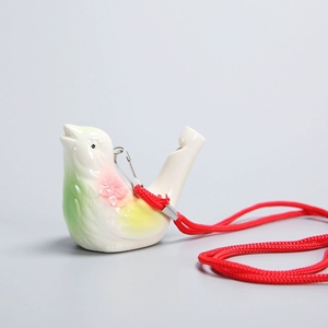 Sifflets d'oiseaux aquatiques de styles variés, à remplir d'eau pour faire chantez les oiseaux, sifflet en céramique mignon en forme d'animal pour cadeaux de fête et souvenirs - Product Image 3