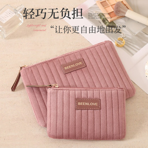 Beenlove <b>Makeup</b> Bag Small Medium Size Light Weight Travel Cosmetic Storage <b>Case</b> for Women <b>Makeup</b> Bag - Product Image 1