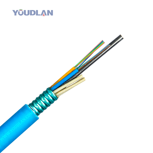 MGTS Flame-retardant Stranded Loose Tube CST Armor Optical Fiber Cable for Mine