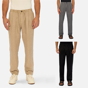 <span class=keywords><strong>Pantaloni</strong></span> larghi in cotone da uomo <span class=keywords><strong>pantaloni</strong></span> larghi multicolore larghi <span class=keywords><strong>pantaloni</strong></span> <span class=keywords><strong>eleganti</strong></span> di lino maschile - Product Image 2