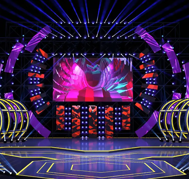 Rental Stage LED Display Creative Splicing Solutions P1.9 P2.6 P2.9 P3.9 Indoor Outdoor Led Panel Video Wall for Wedding Display