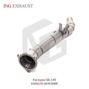 Válvula de sistema de escape de acero inoxidable para escape de coche ING Catback para Jaguar XE 2,0 T con piezas de tubo de giro automático de alta calidad de flujo - Product Image 3