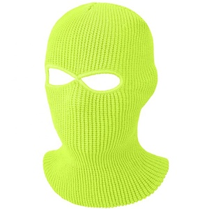 Venta al por mayor 2 Agujero máscara de cara completa otoño y el invierno de la moto de la motocicleta balaclava máscara de esquí transpirable - Product Image 1