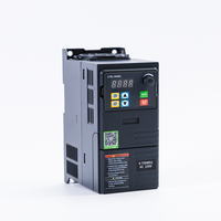 Convertisseur de fréquence VFD haute performance 220V monophasé triphasé à commande vectorielle 5,5KW, variateur de vitesse de moteur AC