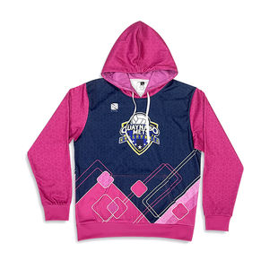Sudadera personalizada Sublimación Diseño de impresión Poliéster Gimnasio Correr Deportes Sudadera con capucha - Product Image 2