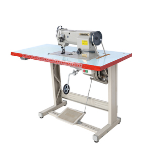 Industrial Double Needle Lockstitch Sewing <b>Machine</b> for Leather Bags - Product Image 2