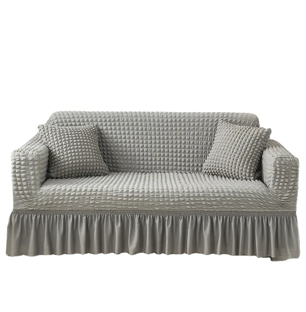 Housse De Canape Fundas De Sofas High Quality Stretchable Elastic 3 Seater Sofa Cover Double-Seat Sofa Couch Covers