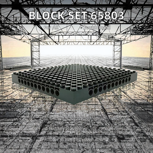 Phổ Tương Thích 16x16 Đục Cơ Sở Gạch Nhỏ Hạt Xây Dựng Khối 65803 Sơn Xây Dựng Đồ Chơi Làm Bằng Nhựa - Product Image 2