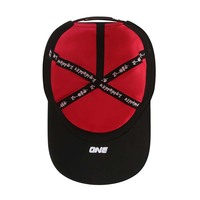 Casquette de baseball professionnelle à 6 panneaux, broderie graphique colorée multi-positions pour un style streetwear, logo de marque personnalisé