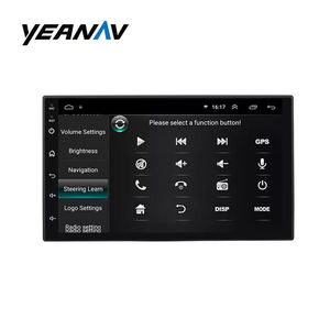 2 Din автомагнитола 2.5D GPS Android мультимедийный плеер Универсальный 7 "аудио навигация для Volkswagen Nissan Hyundai Kia Toyota - Product Image 4