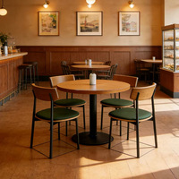 Fauteuils de loisirs en bois en gros, mobilier commercial pour la restauration, tables et chaises pour salons de thé, cafés et restaurants