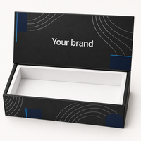 Nouvel arrivage : Porte-stylo de luxe en carton noir pour les campagnes d'entreprise, les comptoirs de vente au détail et les cadeaux