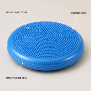 <span class=keywords><strong>Coussin</strong></span> de massage <span class=keywords><strong>d</strong></span>'<span class=keywords><strong>équilibre</strong></span> MJD Pilates Yoga en PVC de haute qualité pour l'exercice physique, le renforcement du tronc et l'entraînement des <span class=keywords><strong>d</strong></span>ébutants - Product Image 4