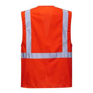 PORTWEST - S476RERXXXL Chaleco rojo Berlin Executive-EAN 5036108283705 ROPA DE TRABAJO DE LA HI-VIS - Product Image 2