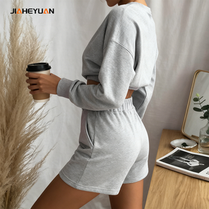 Spring and Summer <strong>Women</strong> Sweatsuit Set Tracksuit Wholesale Custom 2 Piece Joggers Set <strong>Women</strong> - Product Image 3