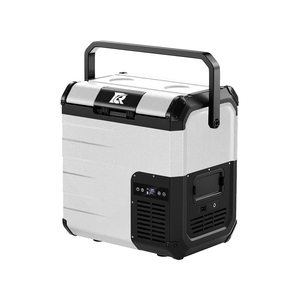 Refrigerador Portátil para Auto H10 de 18L con Calefacción y Enfriamiento, 12V/24V con Compresor, -20C~10C, Puerta de Plástico - Product Image 1