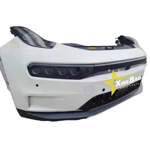Used Original Front Bumper Assembly High/Low Beam Headlight Park Assist <b>Sensor</b> Cut-Outs Plastic Bolt-On LIXIANG ZEEKR 001 <b>Car</b> - Product Image 3