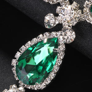<span class=keywords><strong>Perizoma</strong></span> con Catena di Strass a Forma di Cuore, Sexy Gioiello per il Corpo, <span class=keywords><strong>Micro</strong></span> <span class=keywords><strong>Perizoma</strong></span> Verde Brillante per Donne - Product Image 4