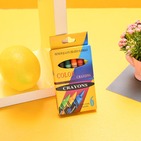 Kit de dessin et d'activités scolaires personnalisé, crayons effaçables non toxiques professionnels, ensemble de 12 couleurs