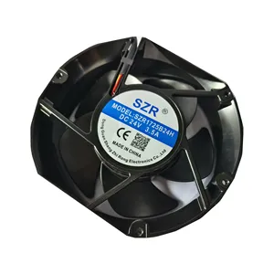 Rekabetçi fiyat 172x172x51mm 17251 mini jet fan topu veya kol rulman yüksek hava akış düşük gürültü endüstriyel AC eksenel Fan