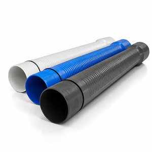 ท่อระบายน้ำ HDPE แบบยืดหยุ่น ขนาดเส้นผ่านศูนย์กลางภายใน 3 นิ้ว เส้นผ่านศูนย์กลางภายนอก 4 นิ้ว ท่อพลาสติกขึ้นรูปทรงกลม - Product Image 4