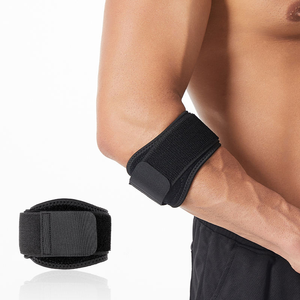 ปลอกแขนพยุงข้อศอกแบบหนานุ่ม บรรเทาอาการปวด ปลอกข้อศอกสำหรับยกน้ำหนัก สายรัดข้อศอกแบบรัด แผ่นรองรับแรงกด ป้องกันการบาดเจ็บจากการเล่นกีฬา ระบายอากาศได้ดี - Product Image 2