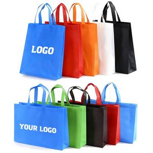 Jw6356 Bolsas de Tela Reutilizables Promocionales Personalizadas al por Mayor, Bolsas de Compras de Tela No Tejida - Product Image 1