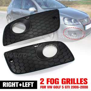 Grille inférieure de pare-chocs avant en nid d'abeille pour feux antibrouillard VW Golf MK5 GTI 2004 2005 2006 2007 2008 2009 - Product Image 1