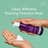 Produits de soins féminins fabriqués en usine GMP, nettoyant moussant doux, hypoallergénique, équilibre du pH, lavage intime pour femmes et filles