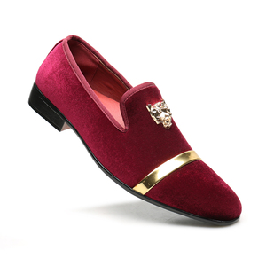 Mocasines de Fiesta Modernos al por Mayor para Hombre, Zapatos de Vestir de Cuero Elegantes para Hombre de Negocios, Zapatos de Cuero PU de Talla Grande - Product Image 2