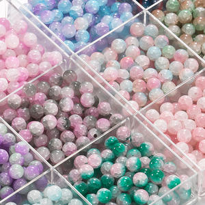 New Ice Burst 10mm Handmade Glass <b>Beads</b> DIY Jewelry Making <b>Bracelet</b> Accessories Wholesale - Product Image 3