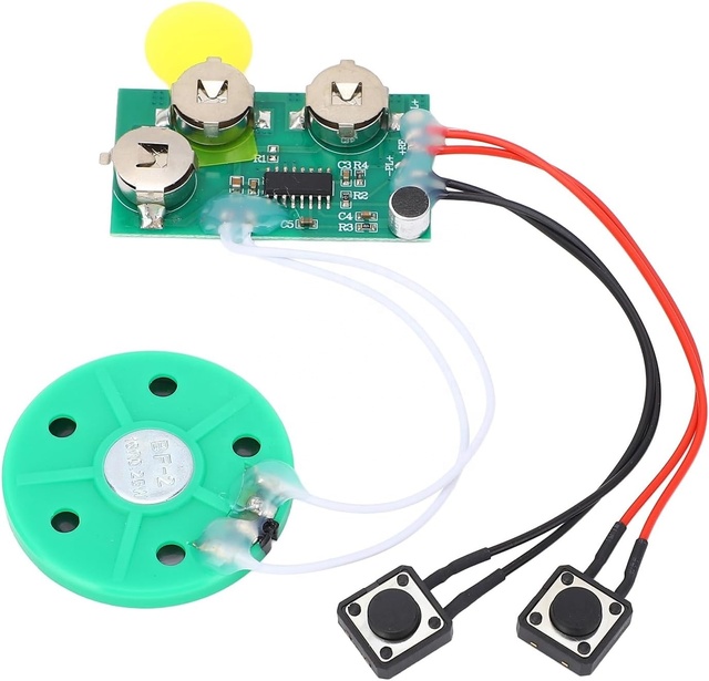 DIY Greeting Cards Chip 120 Seconds Writeable Sound Module Voice Sound Chip Module for Cards, Toys, Gift