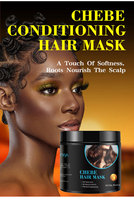 Masque capillaire Chebe, crème nourrissante pour cheveux secs, favorisant la croissance et la rétention de la longueur des cheveux, réparation des cheveux, bio, végan et sans cruauté, OEM