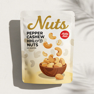 Sachets Doypack refermables pour aliments secs, amandes, noix, snacks, fruits lyophilisés et bonbons, OEM - Product Image 2