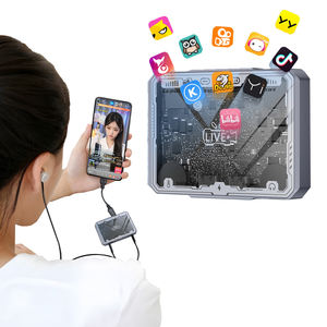 <span class=keywords><strong>Netflix</strong></span> Star Anchor diffusion en direct 2-en-1 convertisseur de <span class=keywords><strong>carte</strong></span> son stéréo 3D convertisseur de diffusion en direct Artifact Box Adaptateur Type-C - Product Image 1