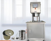 Machine de soudage semi-automatique à vide avec purge d'azote pour la conservation et le scellage des conserves alimentaires