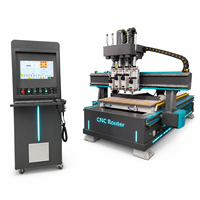 Machine de nesting CNC pour le travail du bois à quatre processeurs Shandong Chenmai, avec table robuste et précision élevée pour la production de portes d'armoires