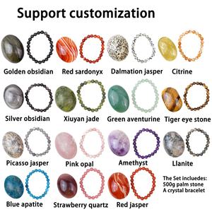 Fournisseur mondial <span class=keywords><strong>Pierre</strong></span> précieuse <span class=keywords><strong>d</strong></span>'améthyste naturelle polie de haute qualité <span class=keywords><strong>500g</strong></span> <span class=keywords><strong>Pierre</strong></span> de palmier en cristal et bracelet pour cadeau - Product Image 3