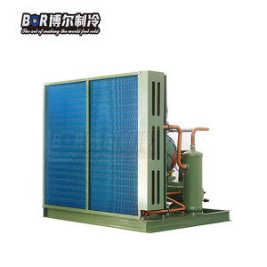 Unité de condensation à onduleur 380V haute puissance semi-fermée pour congélateur durable, refroidissement des fruits de mer et de la viande, <span class=keywords><strong>R404A</strong></span> - Product Image 5