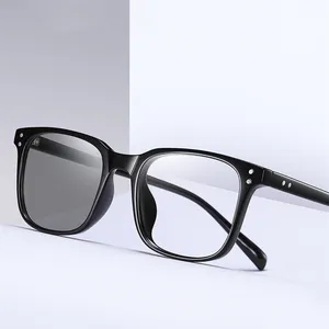 Retro Vintage Luxus TR90 Rahmen Anti Blaulicht Reflexion UV-Linse Optische Brille