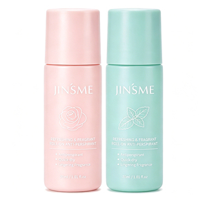 JINSME Déodorant Roll-On Rafraîchissant et Parfumé 30ml Parfum Floral Longue Durée Unisexe - Product Image 1