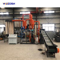 Ligne de production de recyclage de cartes de circuits imprimés et de récupération de ressources pour solutions de déchets électroniques en circuit fermé