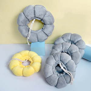 Waterdichte <span class=keywords><strong>Cat</strong></span> Recovery Kraag Anti Bite Lik Wond Genezing Elizabethan E Kraag Voor Katten Het Hele Seizoen Paarse Bloemstijl - Product Image 1