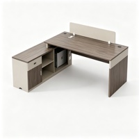 Table de bureau moderne et simple pour entreprise, poste de travail pour 1, 2, 3, 4 ou 6 personnes