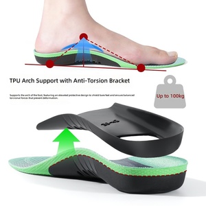 Plantillas de PU TPU al por mayor con soporte de arco, absorción de impactos para pies planos, recortables, transpirables para zapatillas y zapatos de trabajo para hombres y mujeres - Product Image 3