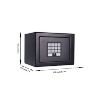 Coffre-fort électronique à ouverture automatique, serrure numérique, petit coffre-fort d'argent